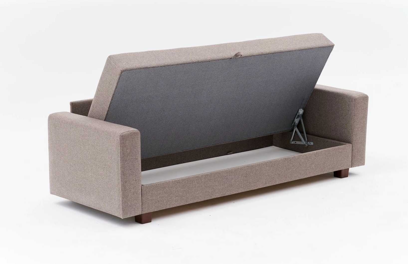 Divan-krevat treshe, ngjyrë kafe, Atelier del Sofa, Aly Arzilla