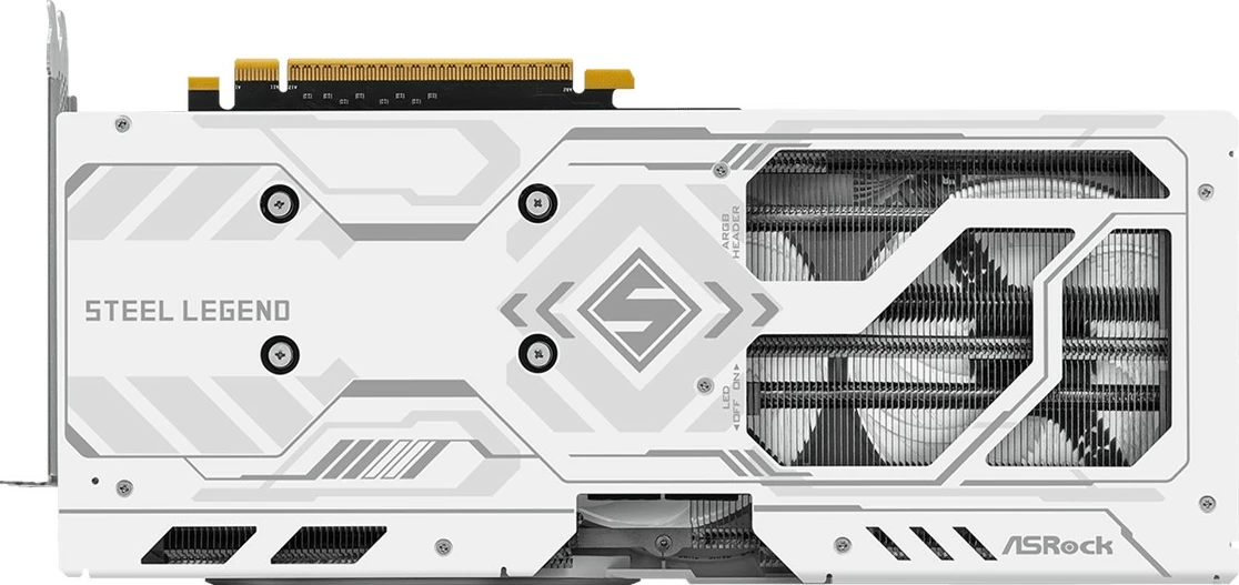 Kartelë grafike ASRock B580 STEEL LEGEND, 12GB GDDR6, PCI-E 4.0, e bardhë