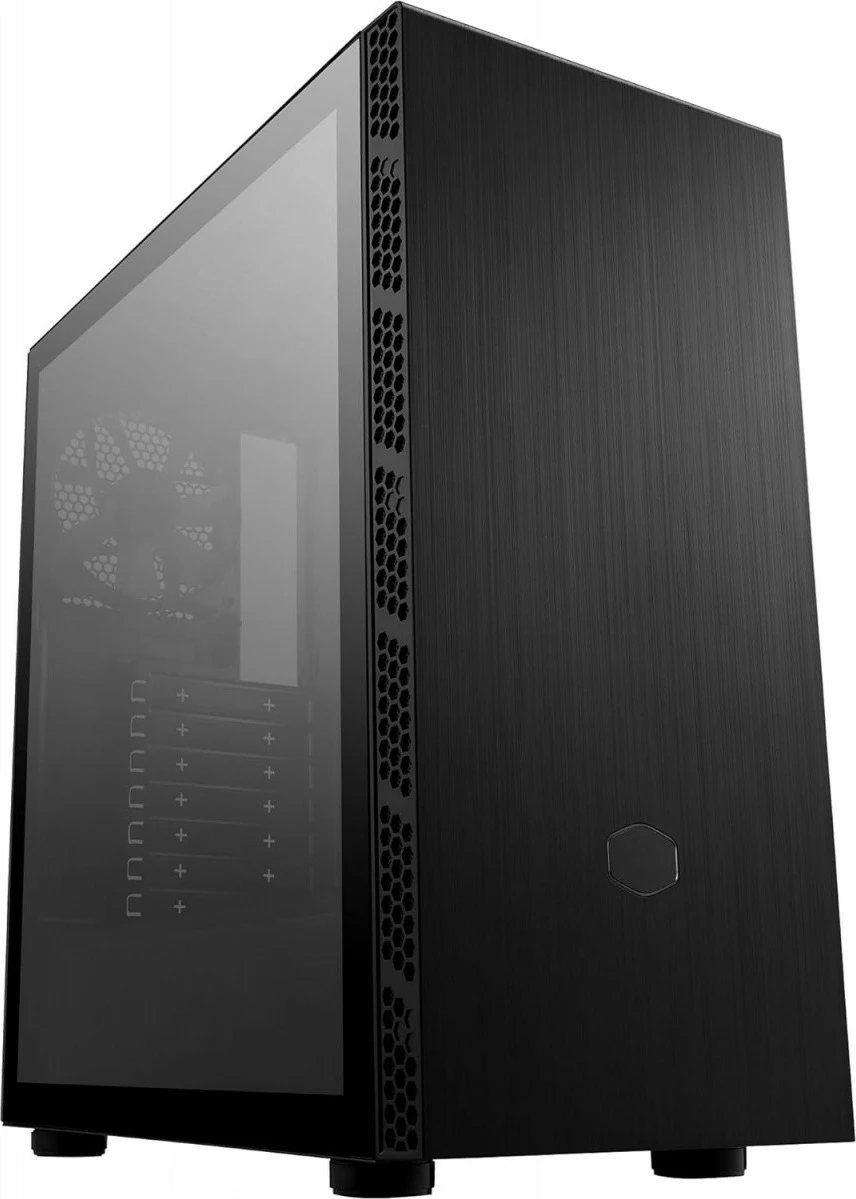 Kasë Cooler Master MasterBox MB600L v2, Midi Tower, pa ODD, xham i temperuar, e zezë