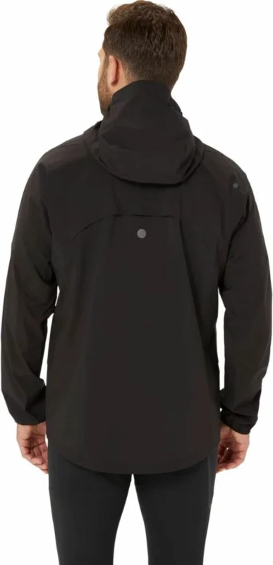 Jakne për meshkuj Asics, të zeza