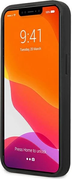 Mbështjellës BMW BMHCP13MRSPPR për iPhone 13, 6.1", lëkurë, i kuq