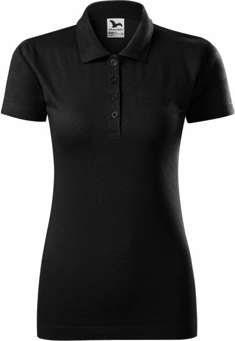 Maicë polo për femra Malfini, e zezë