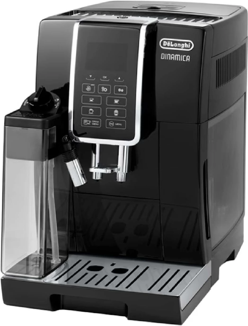 Aparat kafeje automatik, DeLonghi Dinamica ECAM350.55.B, 15 bar, LatteCrema, ekran LCD, i zi