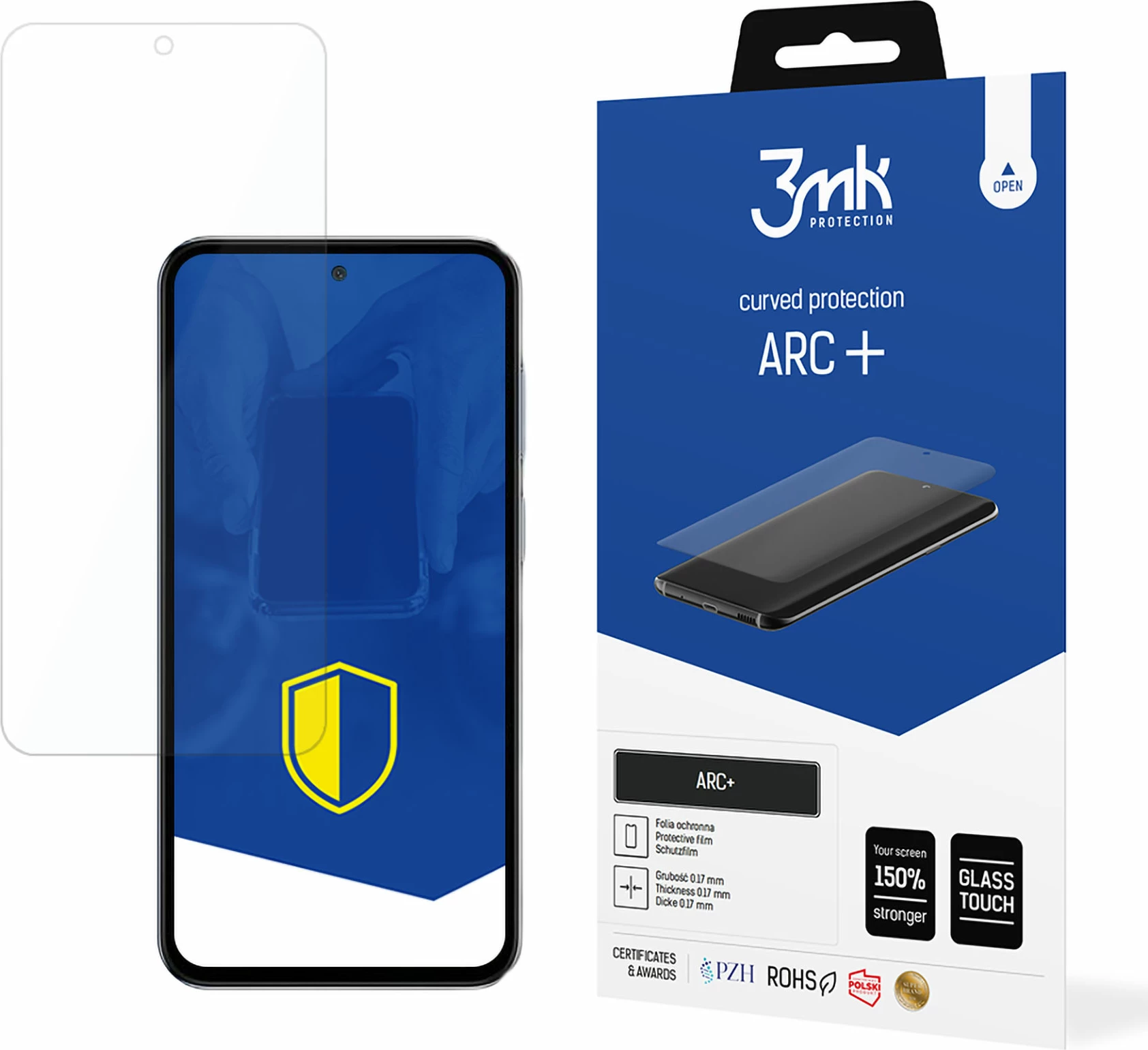 Film mbrojtës 3mk Protection ARC+ për Samsung Galaxy M35