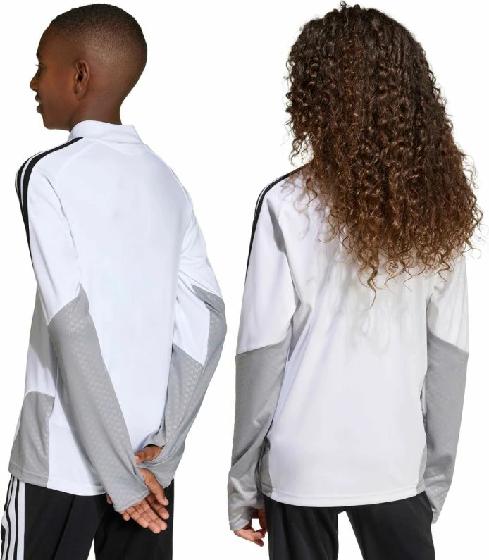 Maicë trajnimi për fëmijë adidas, bardhë-gri