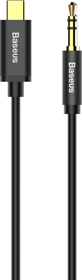 Kabllo audio Baseus CAM01-01, 1.2m, USB Type-C në 3.5mm, e zezë