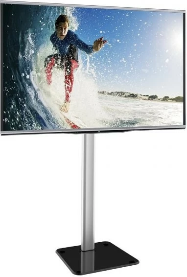 Qëndrim për TV Techly 028863, për LCD/LED 32-70 inç, i rregullueshëm, i zi/argjend
