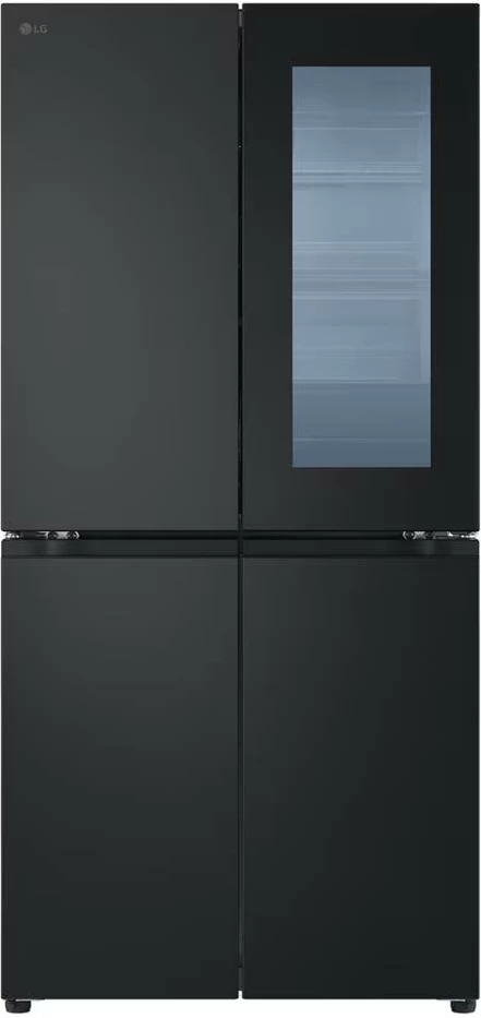 Frigorifer side by side, LG, GMV860EPDE, 530 L, 179x83.5 cm, InstaView, Wi‑Fi ThinQ, ngjyrë e zezë