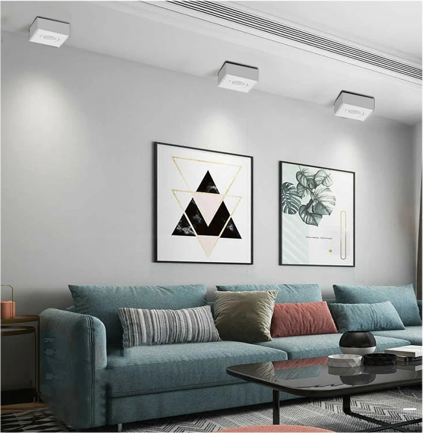 Spot tavanor i futur, Maclean MCE464W, MR16/GU10, 1x35 W, IP20, kënd +/-15°, i brendshëm, e bardhë