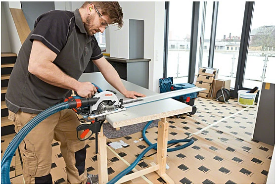 Sharrë rrethore Bosch GKS 18V-57 G Professional, 5 Ah, 18V, 16.5 cm, zi/blu/gri/kuqe