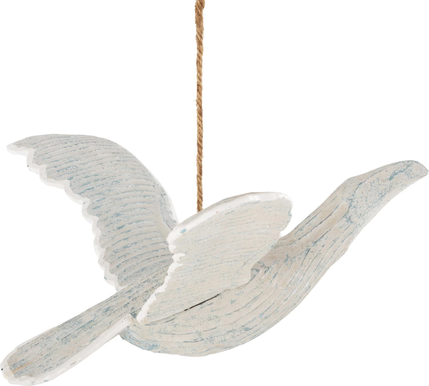 Dekor varëse pulëbardhë, FH4302, dru Albasia, ngjyrë blu, 93x62x12-100H cm