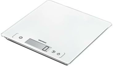 Peshore kuzhine, Soehnle Page Comfort 400 (61505), 10 kg, ekran LCD, sensor-touch, e bardhë