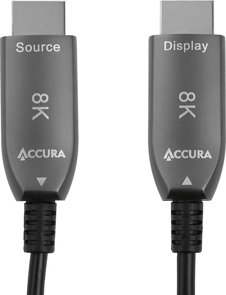 Kabllo HDMI Accura Premium 2.1, 8K 60Hz, e zezë