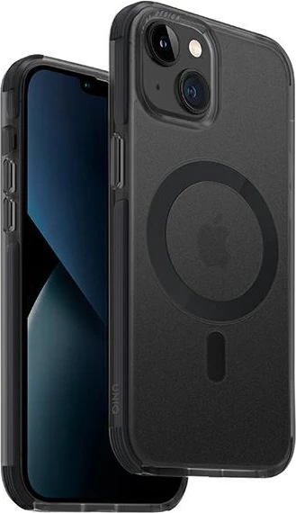 Mbështjellës UNIQ Combat Magclick Charging për iPhone 14 Plus / 15 Plus 6.7", i zi