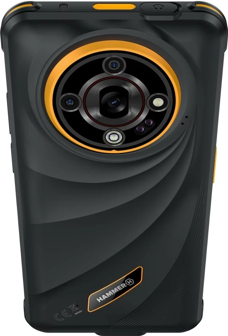 Celular myPhone Hammer Iron 6 5G, 6/128GB, portokalli