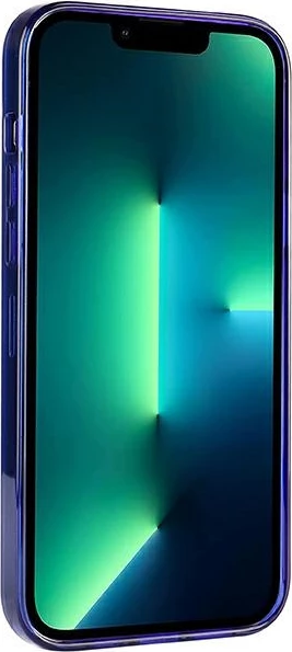 Mbështjellës Audi IML Big Logo MagSafe për iPhone 13 Pro Max, Blu