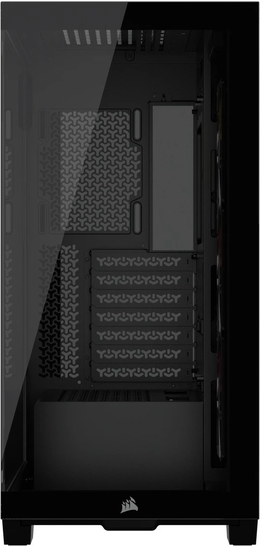 Kasë Corsair 3500X ARGB Midi Tower, xham i temperuar, e zezë