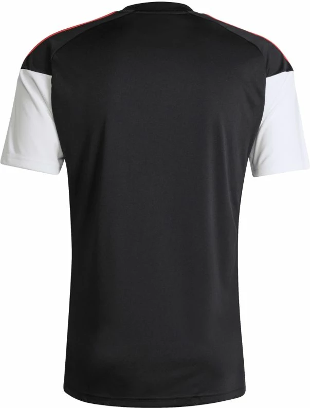 Fanellë futbolli adidas për meshkuj, e zezë e bardhë e kuqe