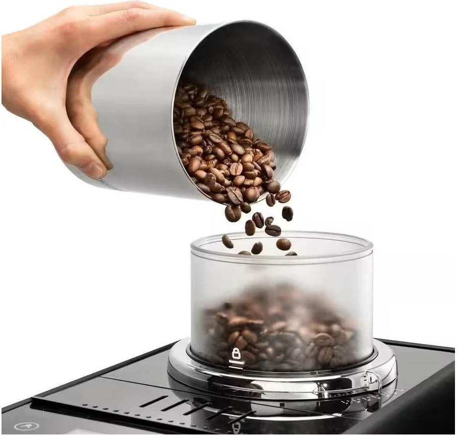 Aparat kafeje DeLonghi Rivelia EXAM 440.55.B automatik, zi, 250g