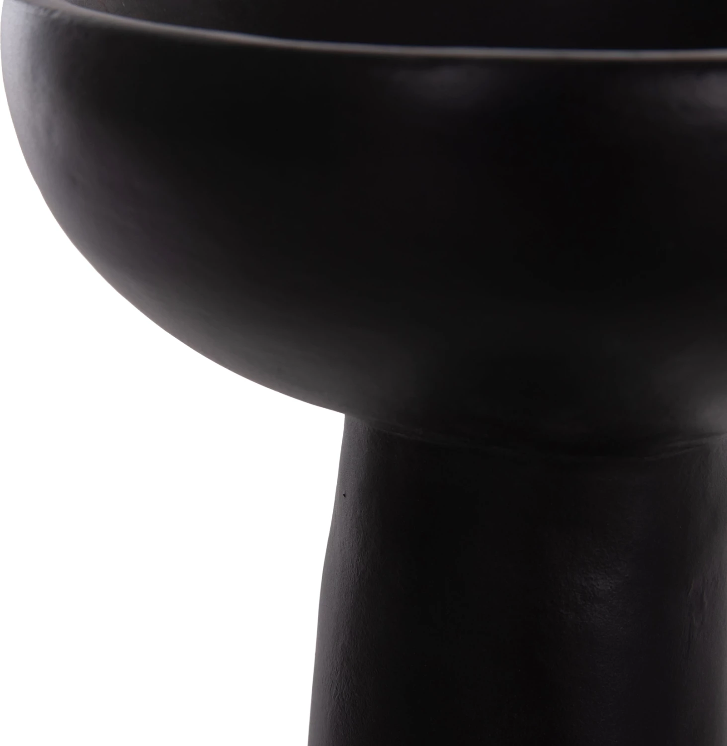 Vazo dekorative tavoline LEKKAN, terrakotë, e zezë, FH4664.01L, 18x38cm