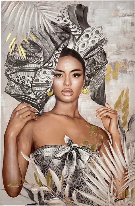 Pikturë në kanavacë Jewler, shumëngjyrëshe, 80x3.5x120cm