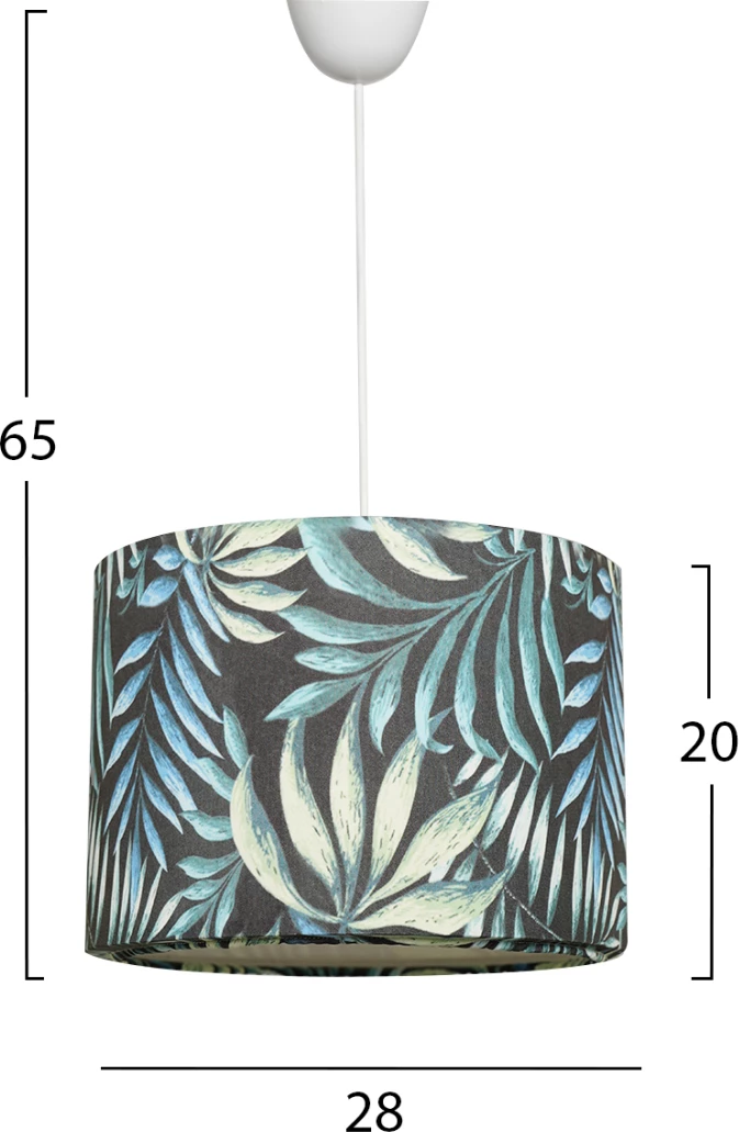 Llambë varëse, shumëngjyrëshe, FH7498, 28x65 cm