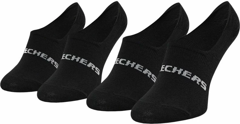 Çorape footies Skechers, të zeza