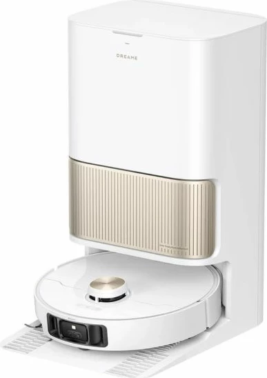 Robot fshesë me korent DREAME L40s Pro Ultra 19000Pa me stacion vetëpastrues, e bardhë