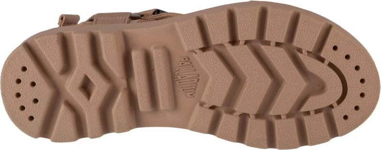 Sandale Palladium femra, bezhë