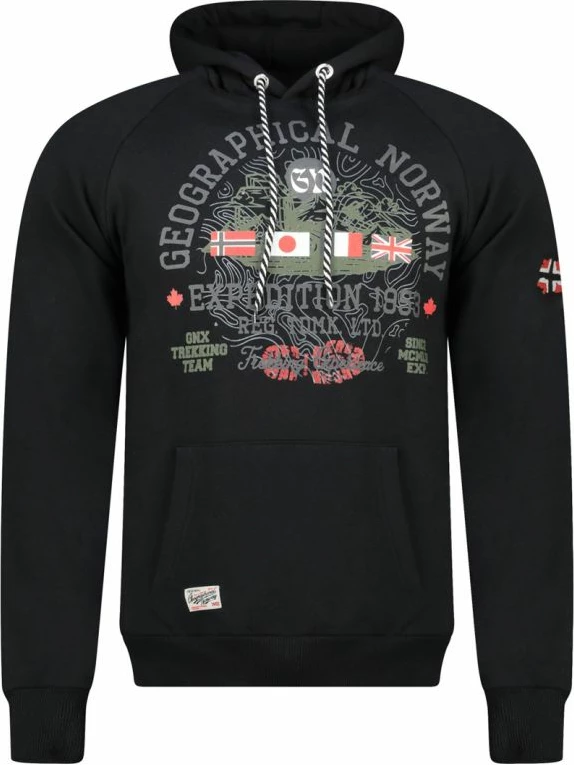 Duks për meshkuj Geographical Norway, i zi