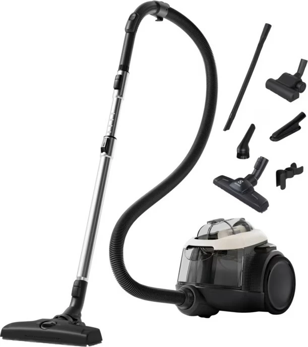fshesë me korrent pa qese Electrolux EL61H4SW 700W 1.6L HEPA 13 kabllo 9m e bardhë
