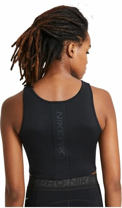 Maicë e shkurte për femra Nike, e zezë