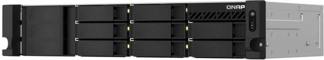 Server NAS QNAP TS-873AeU-RP-4G, 8-bay, 4GB RAM, Dual 2.5GbE, 2U rack short-depth, i zi