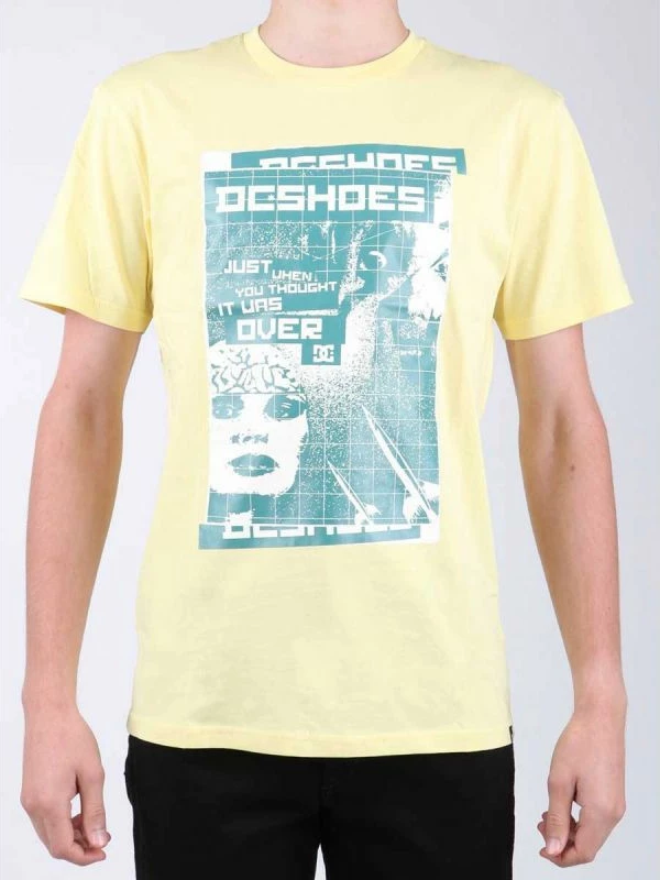 Maicë DC për meshkuj, e verdhë