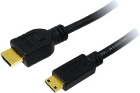 Kabllo HDMI-mini HDMI, LogiLink, 1.5m, e zezë 