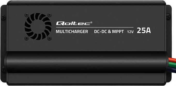 Karikues DC-DC Qoltec 51920, 12V, 25A, me MPPT, i zi