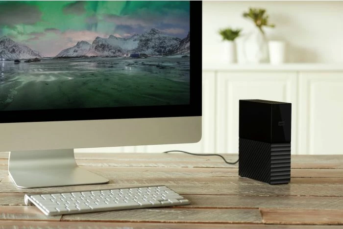 Hard disk i jashtëm WD My Book WDBBGB0120HBK-EESN 12TB USB 3.2 Gen 1 3.5\" 7200rpm i zi, me kabllo USB dhe adapter rryme