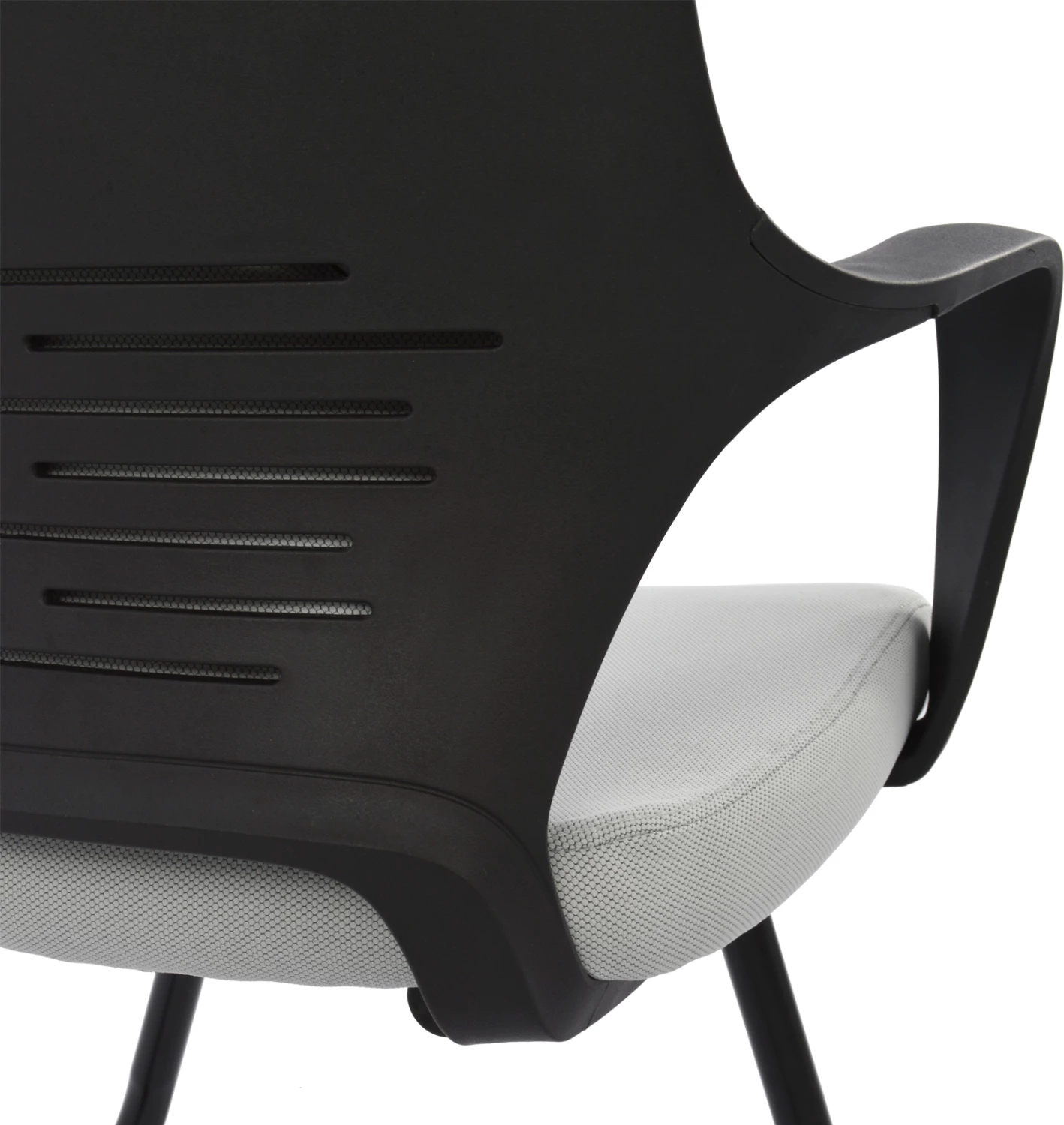 Karrige për zyre konferencash FH1074.21, hiri/e zezë