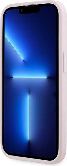 Mbështjellës Karl Lagerfeld Diagonal Quilted Script për iPhone 14 Pro, Rozë