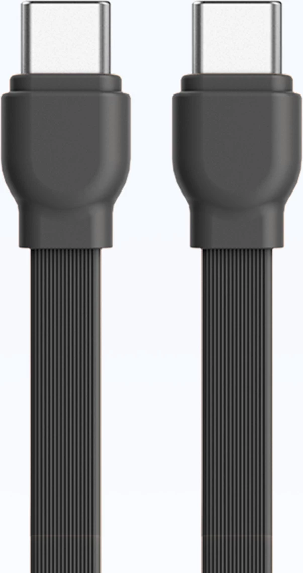 Powerbank Dudao K22+ 10000mAh, 22.5W, USB-C me varëse/kabllo, Gri