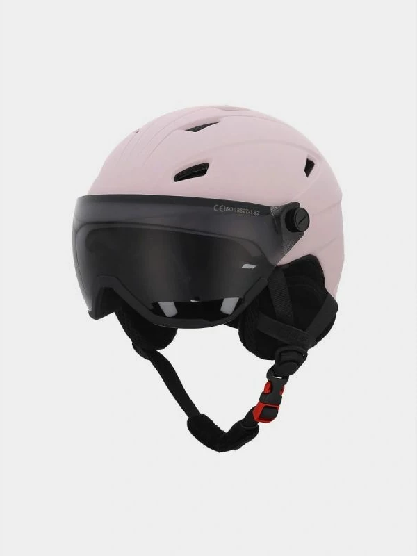 Helmetë skijimi unisex 4f me syze