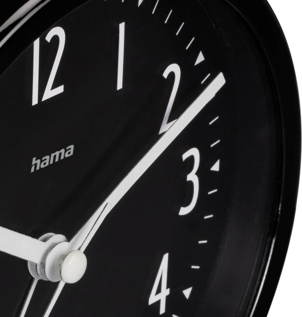 Orë alarmi Hama Skye, analog, 11.3 cm, e zezë