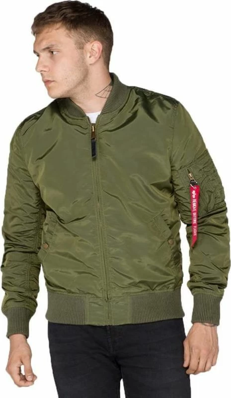 Jakne për meshkuj Alpha Industries, të gjelbër