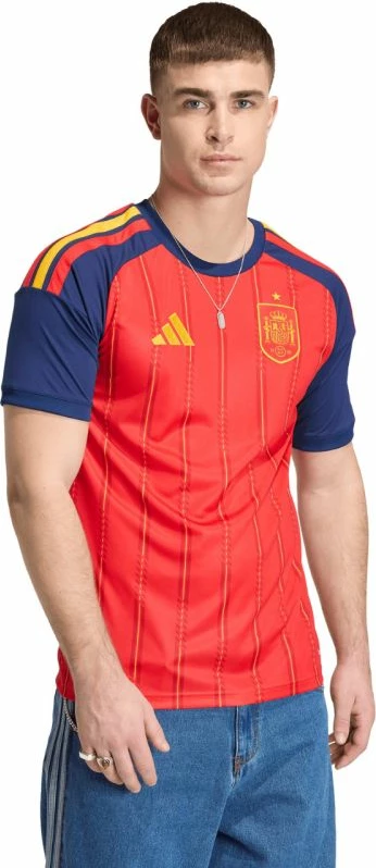 Fanellë futbolli për meshkuj adidas, e kuqe