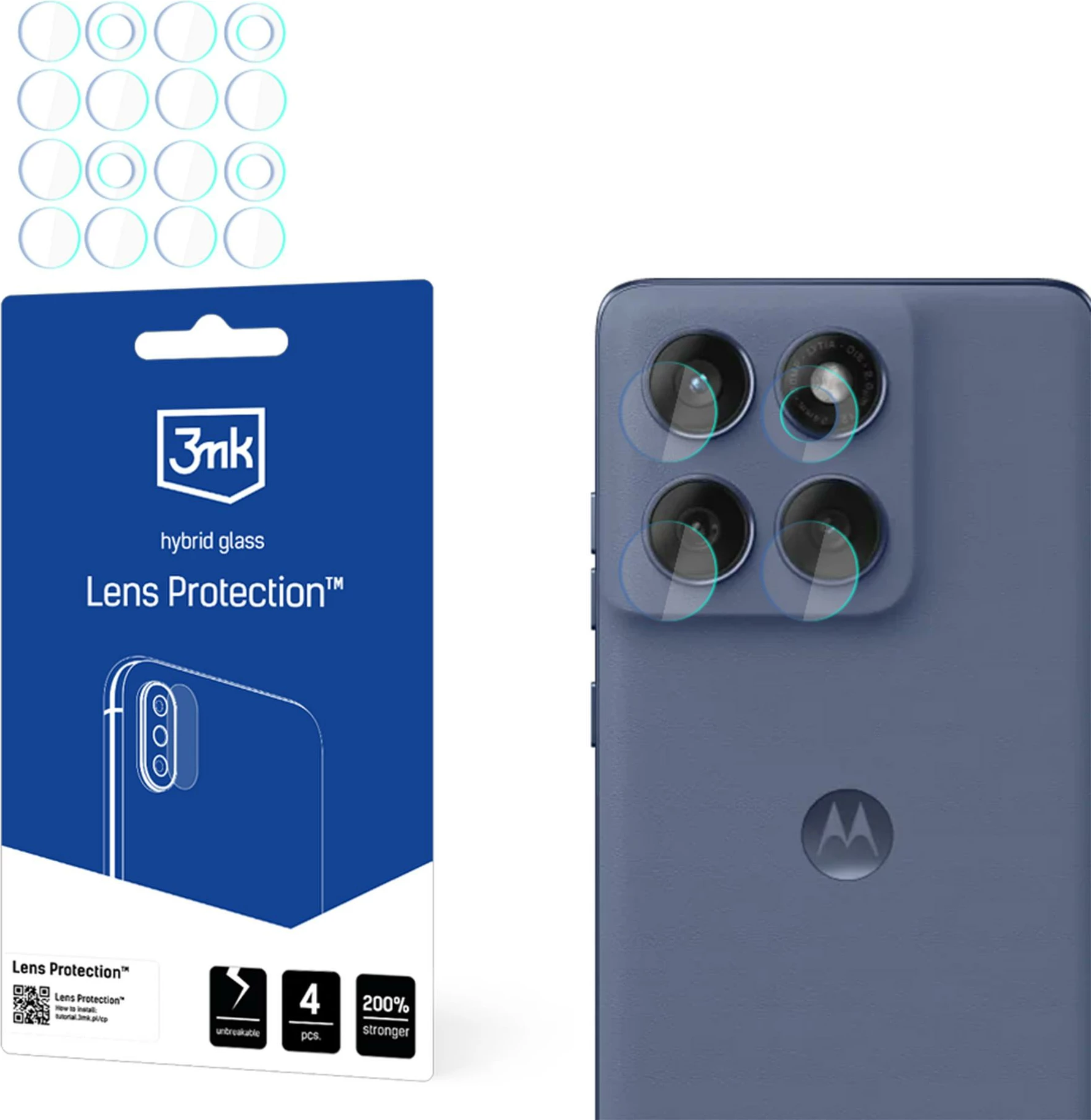 Mbrojtës xhami për lente 3mk Protection për Motorola Edge 60 Fusion