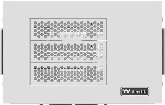 Kasë Thermaltake AX100 Snow White, rack, e bardhë