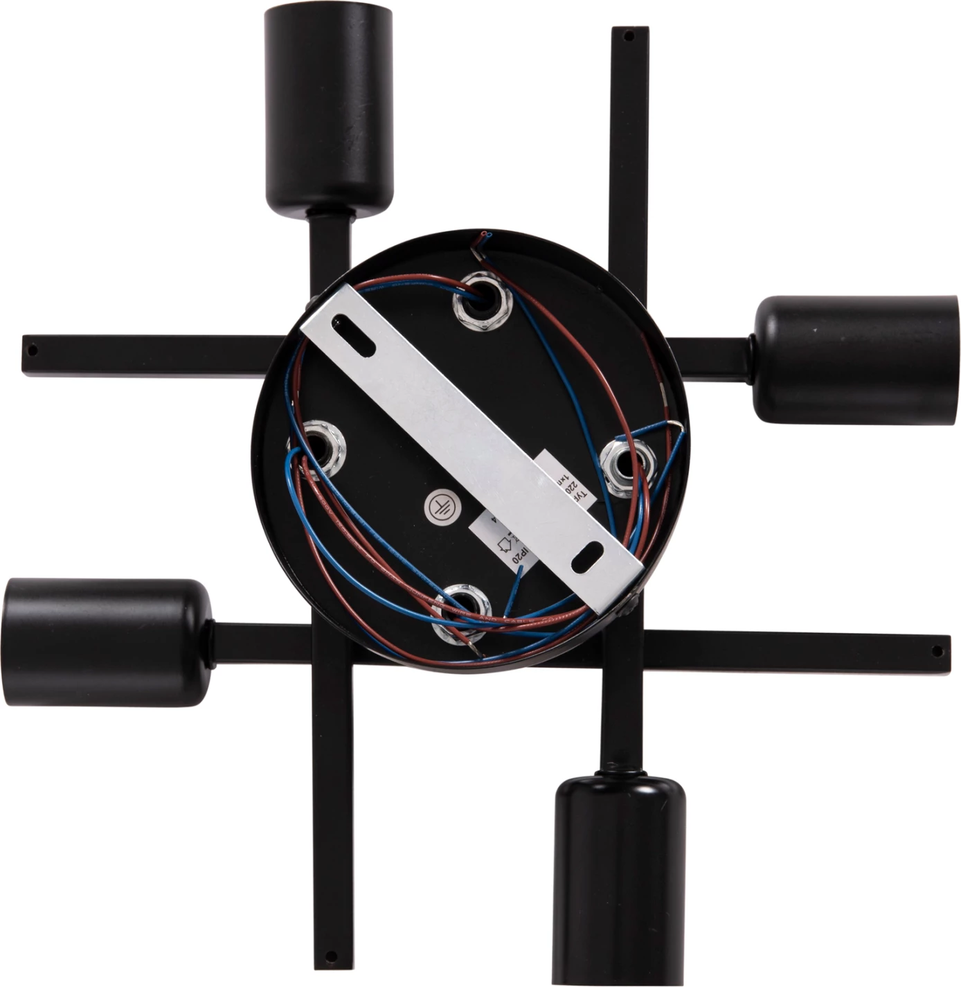 Llambë tavani varëse LIGHTY, metal i zi, FH7428.11, 28x28x15cm