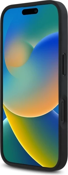 Mbështjellës BMW M Perforated Tricolor Detail Line për iPhone 16, Gri e errët