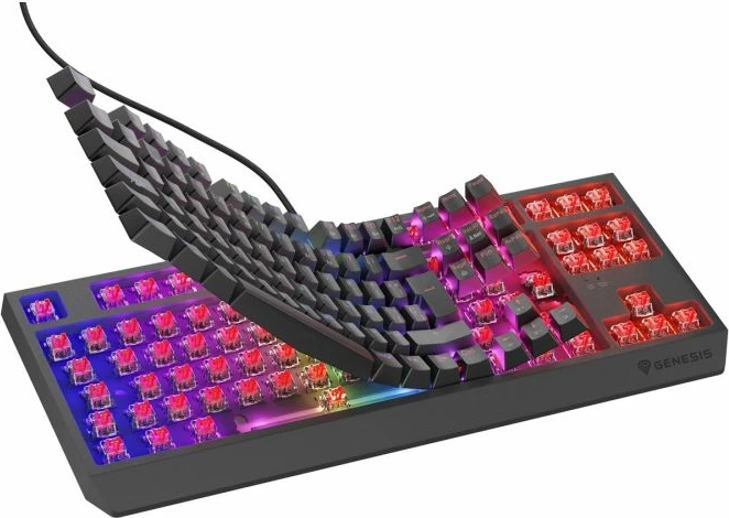 Tastierë gaming Genesis Thor 230 TKL, e zezë