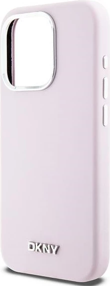 Mbështjellës DKNY Liquid Silicone MagSafe për iPhone 14 Pro, rozë